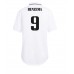 Billige Real Madrid Karim Benzema #9 Hjemmetrøye Dame 2022-23 Kortermet